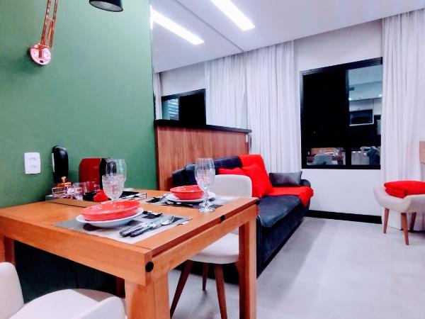 Hotel MRC PINHEIROS- The Best Excellence Duplex Studio - Red Velvet Deluxe Edition - First Class - By LuXXoR : photo 9 de la chambre studio lit queen-size de luxe