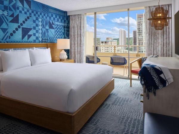 OHANA Waikiki East by OUTRIGGER : photo 1 de la chambre suite 1 chambre - vue partielle sur océan