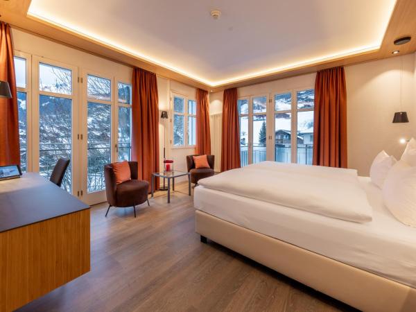 Belvedere Swiss Quality Hotel : photo 2 de la chambre chambre double ou lits jumeaux classique - climatisation - vue sur jardin