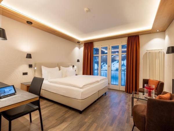 Belvedere Swiss Quality Hotel : photo 1 de la chambre chambre double ou lits jumeaux classique avec climatisation - vue sur eiger