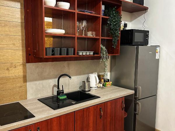 Wielopole Classy Rooms : photo 4 de la chambre chambre double avec salle de bains commune