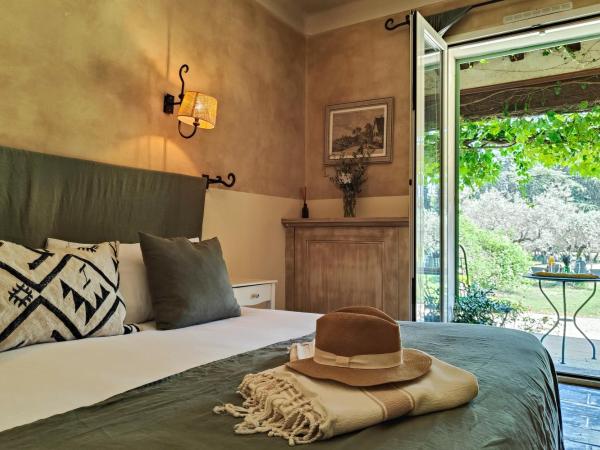 Hotel Moulin d'Aure : photo 4 de la chambre chambre cosy avec terrasse