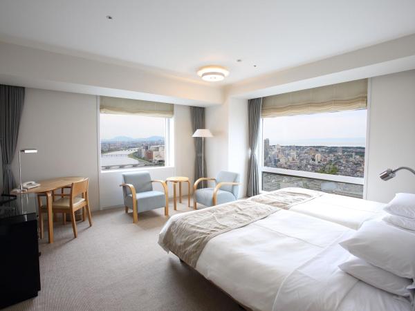 Hotel Nikko Niigata : photo 3 de la chambre chambre lits jumeaux de luxe - fumeurs