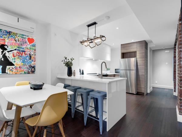 Liv MTL Soho : photo 4 de la chambre soho-6 | spacious 1br suite + rooftop bbq in downtown mtl