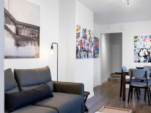 Liv MTL Soho : photo 8 de la chambre soho-4 | spacious 1br suite + rooftop bbq in downtown mtl