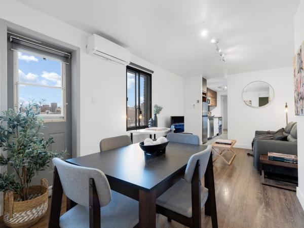 Liv MTL Soho : photo 10 de la chambre soho-4 | spacious 1br suite + rooftop bbq in downtown mtl