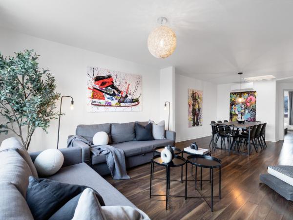 Liv MTL Soho : photo 1 de la chambre soho-3 | spacious 2br suite + rooftop bbq, downtown mtl