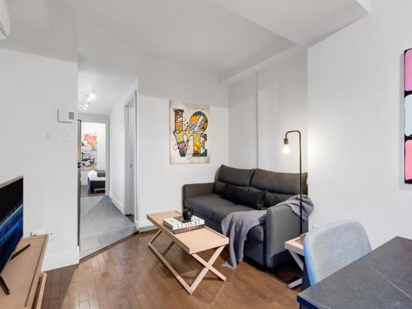 Liv MTL Soho : photo 7 de la chambre soho-2 | spacious 1br suite + rooftop bbq in downtown mtl