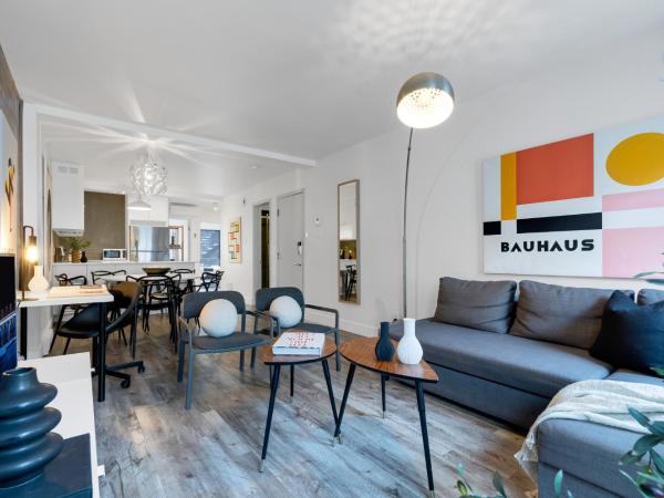Liv MTL Urban : photo 2 de la chambre urban-1 | spacious big 2br suite downtown montreal