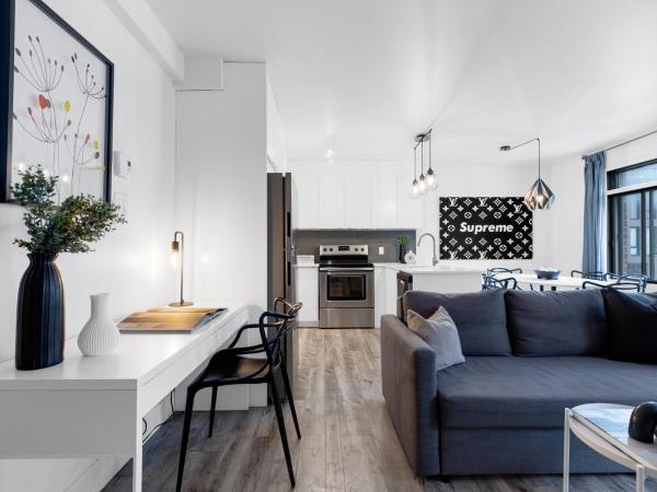 Liv MTL Urban : photo 10 de la chambre urban-2 | spacious big 2br suite downtown montreal