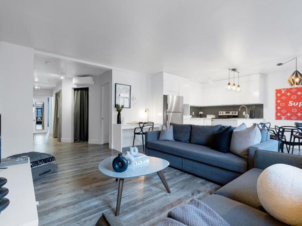 Liv MTL Urban : photo 10 de la chambre urban-4 | spacious big 2br suite downtown montreal