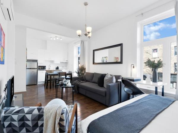 Liv MTL MTL : photo 3 de la chambre mtl-201 | spacious studio suite + rooftop downtown mtl