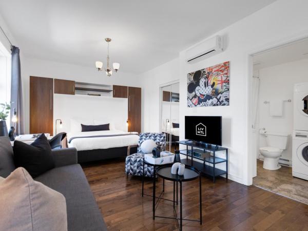 Liv MTL MTL : photo 2 de la chambre mtl-301 | spacious studio suite + rooftop downtown mtl