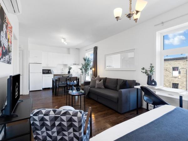 Liv MTL MTL : photo 7 de la chambre mtl-301 | spacious studio suite + rooftop downtown mtl