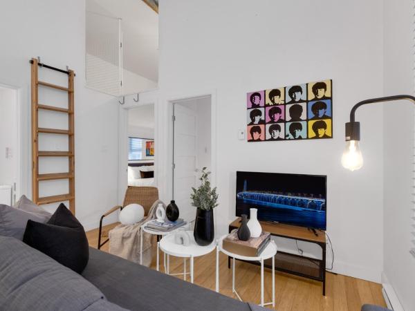 Liv MTL Main : photo 2 de la chambre main-305 | spacious 2br suite + mezzanine with ladder access
