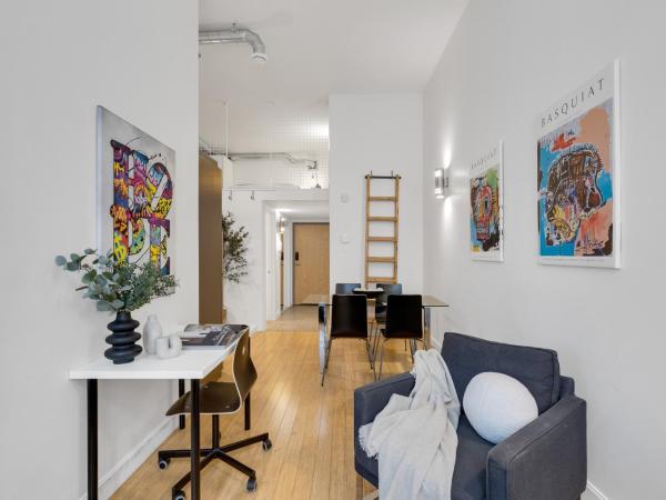 Liv MTL Main : photo 7 de la chambre main-301 | spacious 1br suite + mezzanine with ladder access