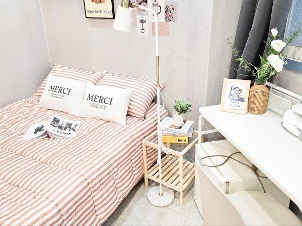 Miju Hostel : photo 2 de la chambre chambre double avec salle de bains privative