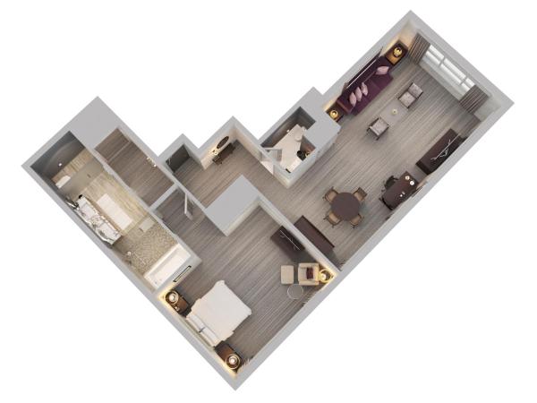 The Ritz-Carlton, Chicago : photo 3 de la chambre suite lit king-size de luxe - côté lac