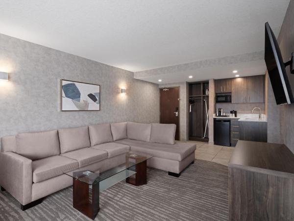 Holiday Inn Calgary Airport, an IHG Hotel : photo 3 de la chambre suite lit king-size avec jacuzzi