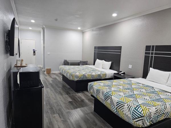 Motel 6 Houston, TX - Hwy 249 and Fallbrook : photo 6 de la chambre chambre deluxe avec 2 lits queen-size - non-fumeurs