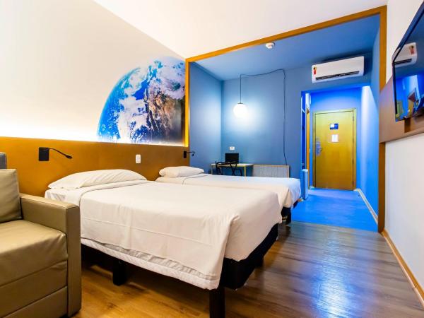 Hotel Euro Suíte Curitiba Batel By Nacional Inn : photo 4 de la chambre chambre lits jumeaux supérieure