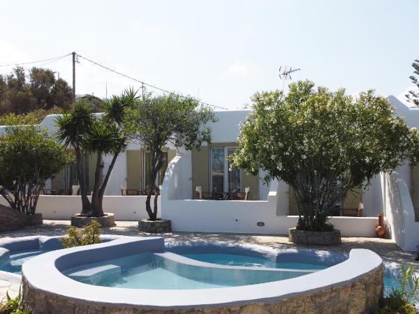 La Veranda of Mykonos Traditional Guesthouse : photo 8 de la chambre chambre double ou lits jumeaux - vue sur mer