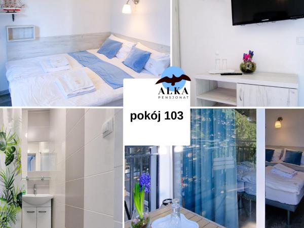 Pensjonat Alka : photo 1 de la chambre chambre double avec balcon