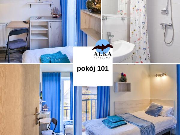 Pensjonat Alka : photo 1 de la chambre chambre simple avec salle de bains