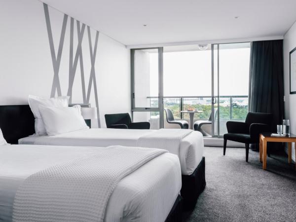 Quay West Suites Melbourne : photo 3 de la chambre chambre studio lits jumeaux
