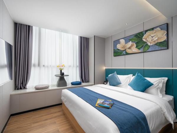 Vizhanwan Hotel Shenzhen International Convention and Exhibition Center : photo 1 de la chambre chambre lit queen-size 