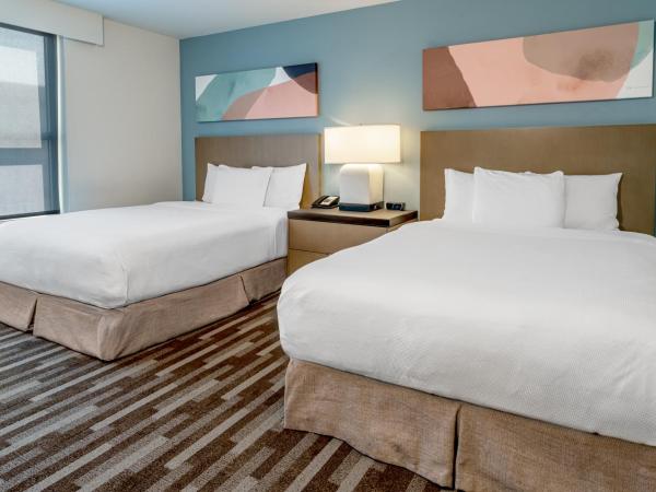 Hyatt House Salt Lake City Downtown : photo 6 de la chambre suite 1 chambre avec 2 lits queen-size - accessible aux personnes à mobilité réduite