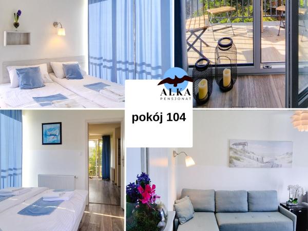 Pensjonat Alka : photo 1 de la chambre chambre familiale avec balcon