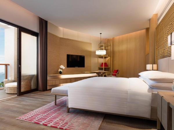 Shenzhen Marriott Hotel Golden Bay : photo 5 de la chambre chambre d'angle premier deluxe