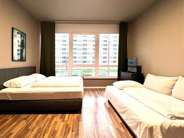N8 ROOMS - by Leipzig Suites : photo 2 de la chambre chambre quadruple