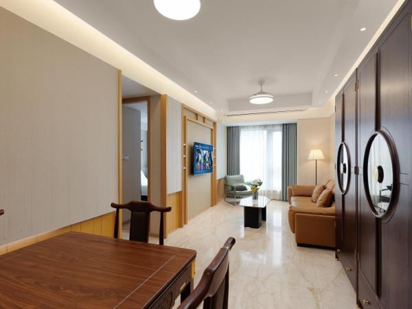 Doria Home International Apartment -Guangzhou Huijin IFC Keyun Road Metro Branch-Canton Fair Free Shuttle : photo 2 de la chambre appartement 2 chambres