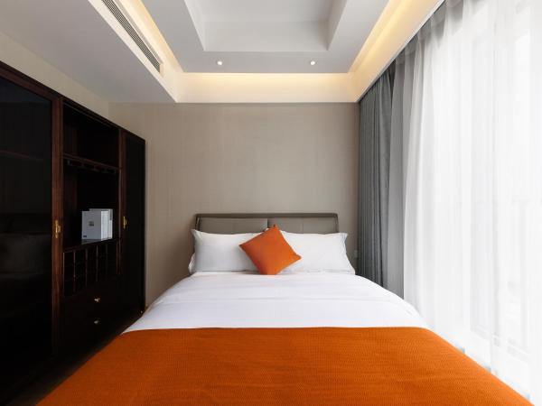 Doria Home International Apartment -Guangzhou Huijin IFC Keyun Road Metro Branch-Canton Fair Free Shuttle : photo 8 de la chambre appartement 2 chambres