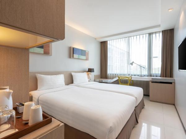 VIC 3 Bangkok Hotel : photo 1 de la chambre studio exécutif lits jumeaux