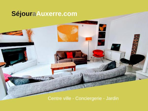 Home - Saint Pèlerin - Séjour à Auxerre : photo 4 de la chambre maison de vacances