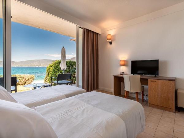 Htel Propriano Arena Bianca : photo 2 de la chambre chambre double - vue sur mer