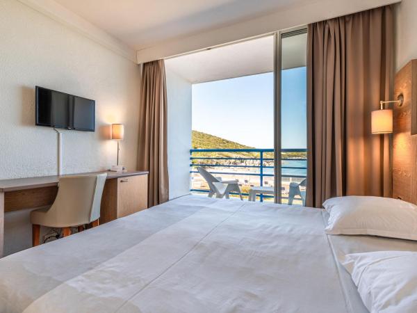 Htel Propriano Arena Bianca : photo 3 de la chambre chambre double avec balcon - vue sur mer