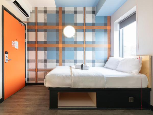 easyHotel Glasgow City : photo 3 de la chambre chambre double - accessible aux personnes à mobilité réduite