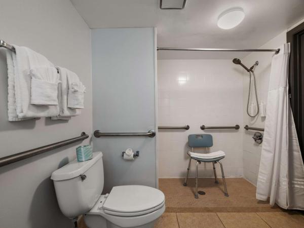 Best Western Orlando Gateway Hotel : photo 4 de la chambre chambre lit queen-size avec douche à l'italienne - accessible aux personnes à mobilité réduite