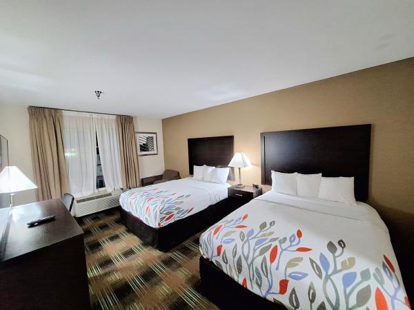 Trident Inn & Suites New Orleans : photo 6 de la chambre chambre avec 2 grands lits queen-size