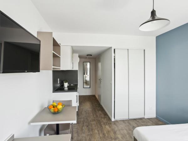 All Suites Appart Hôtel Dunkerque : photo 5 de la chambre studio avec grand lit simple