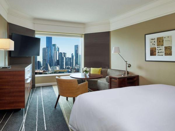 Grand Hyatt Melbourne : photo 1 de la chambre chambre lit king-size - vue sur ville