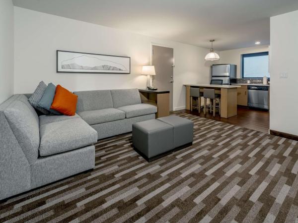 Hyatt House Salt Lake City Downtown : photo 2 de la chambre suite lit king-size 1 chambre avec cuisine