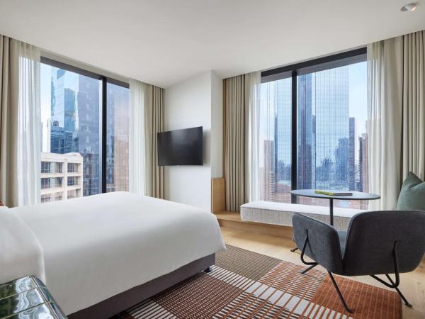 Hyatt Centric Melbourne : photo 5 de la chambre chambre lit king-size deluxe - vue sur ville