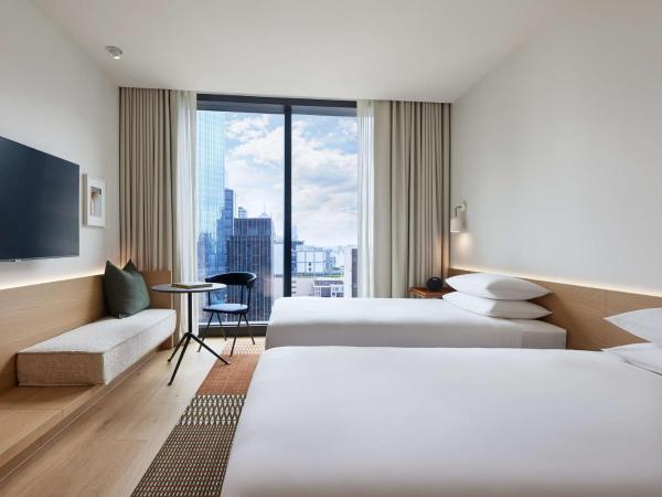 Hyatt Centric Melbourne : photo 5 de la chambre chambre lits jumeaux - vue sur ville