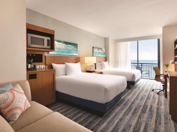 Hyatt House Virginia Beach / Oceanfront : photo 2 de la chambre chambre 2 lits queen-size - côté océan