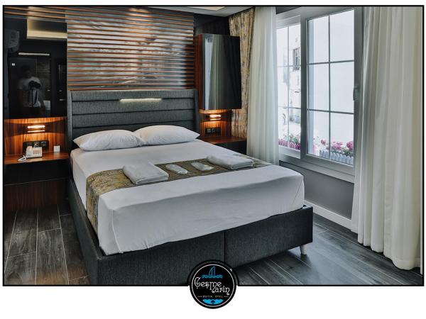 çesme marin butik otel : photo 2 de la chambre chambre deluxe